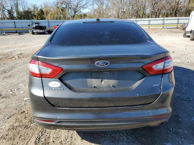 3FA6P0H77GR375567 - 2016 FORD FUSION SE GRAY photo 6