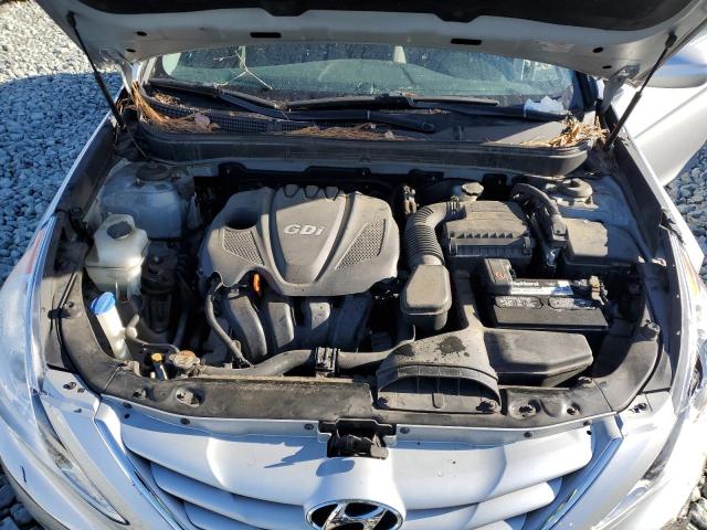 5NPEB4AC3DH567604 - 2013 HYUNDAI SONATA GLS SILVER photo 11