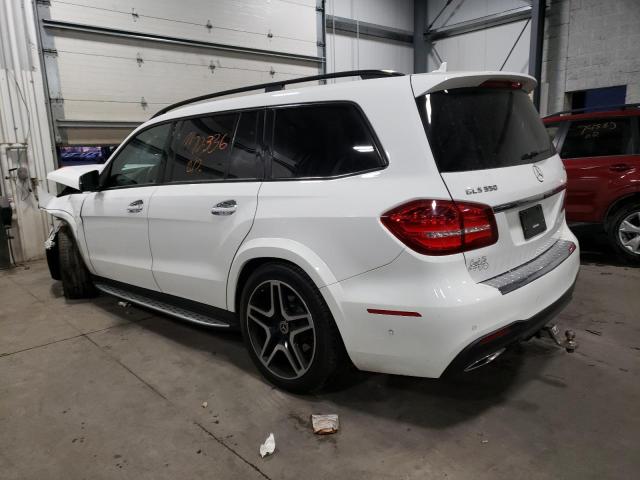 4JGDF7DE9JB050265 - 2018 MERCEDES-BENZ GLS 550 4MATIC WHITE photo 2