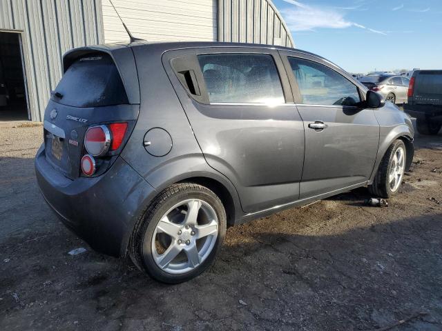 1G1JF6SB4C4228254 - 2012 CHEVROLET SONIC LTZ GRAY photo 3