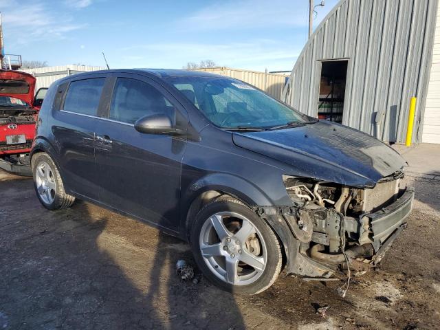 1G1JF6SB4C4228254 - 2012 CHEVROLET SONIC LTZ GRAY photo 4