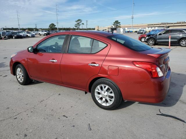 3N1CN7AP6JL875173 - 2018 NISSAN VERSA S RED photo 2