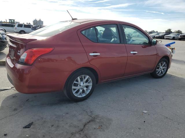 3N1CN7AP6JL875173 - 2018 NISSAN VERSA S RED photo 3