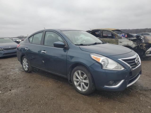 3N1CN7AP9FL835970 - 2015 NISSAN VERSA S BLUE photo 4