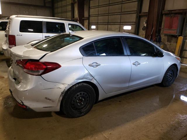 3KPFK4A77JE181680 - 2018 KIA FORTE LX SILVER photo 3