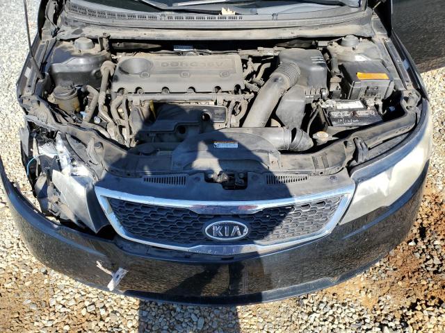 KNAFU4A27B5441648 - 2011 KIA FORTE EX BLACK photo 11