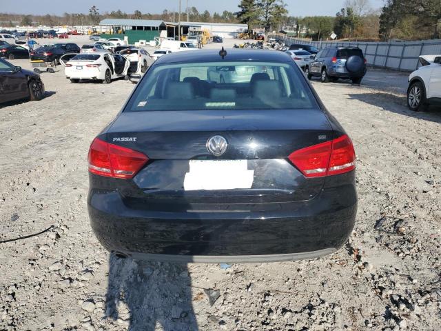 1VWBP7A39CC068996 - 2012 VOLKSWAGEN PASSAT SE BLACK photo 6