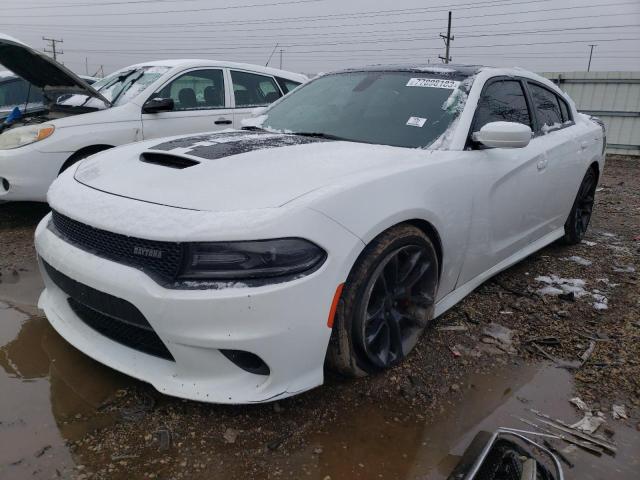 2C3CDXCT4MH551182 - 2021 DODGE CHARGER R/T WHITE photo 1