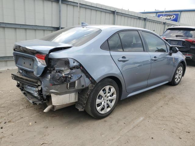 JTDEPMAE7NJ225357 - 2022 TOYOTA COROLLA LE GRAY photo 3