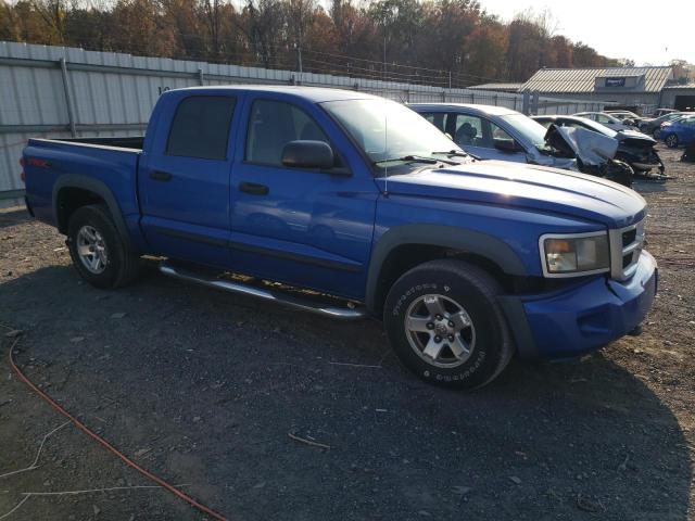 1D7HW78N38S550177 - 2008 DODGE DAKOTA 4WD TRX BLUE photo 4