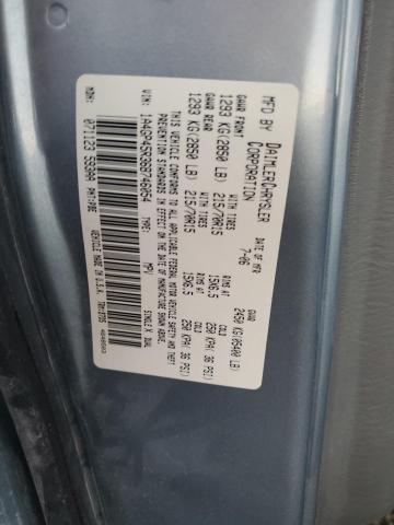 1A4GP45R36B746054 - 2006 CHRYSLER TOWN & COU ლურჯი ფოტო 13