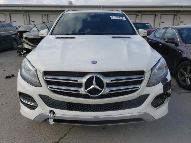 4JGDA0EB6GA648046 - 2016 MERCEDES-BENZ GLE 300D 4MATIC WHITE photo 5