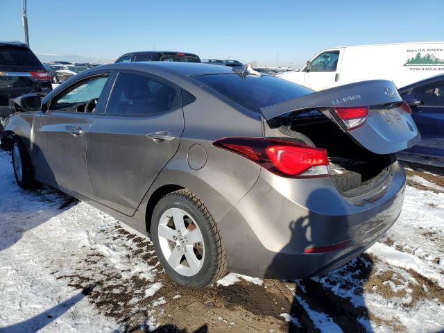 5NPDH4AE7GH688250 - 2016 HYUNDAI ELANTRA SE BROWN photo 2