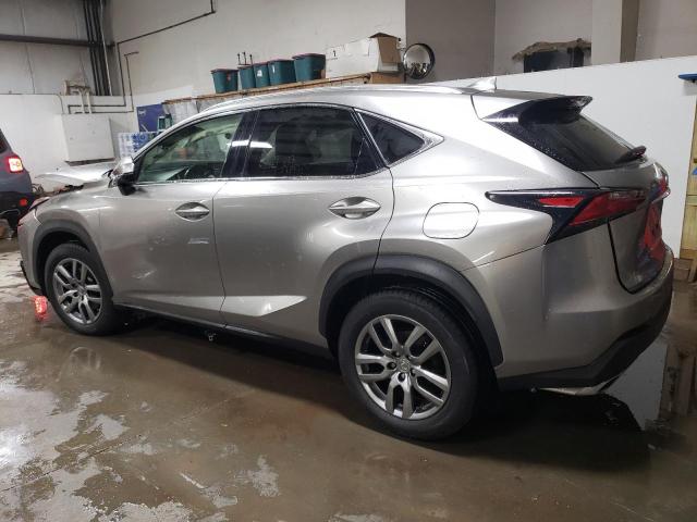 JTJBARBZ5F2012631 - 2015 LEXUS NX 200T GRAY photo 2