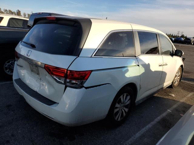 5FNRL5H41FB017029 - 2015 HONDA ODYSSEY EX WHITE photo 3