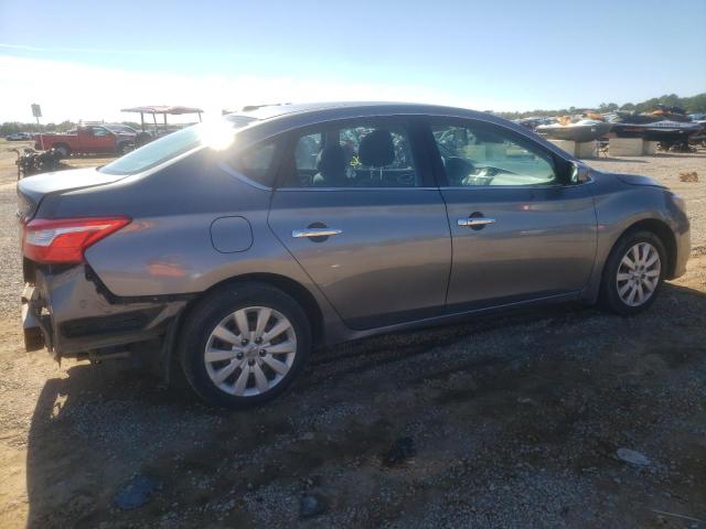 3N1AB7AP8HY340634 - 2017 NISSAN SENTRA S GRAY photo 3