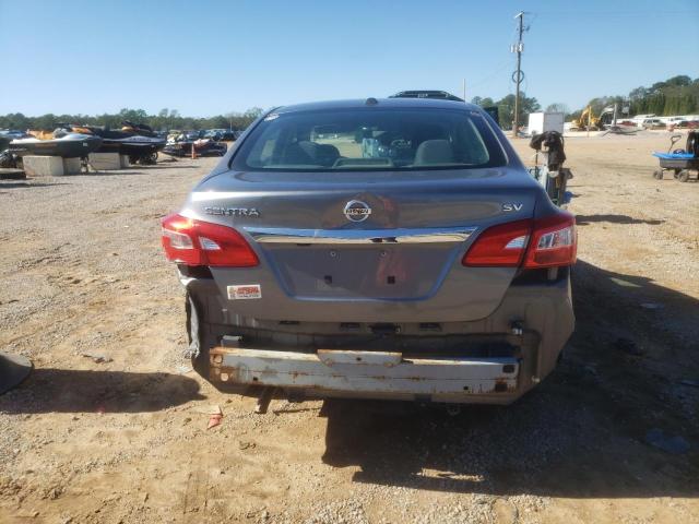 3N1AB7AP8HY340634 - 2017 NISSAN SENTRA S GRAY photo 6