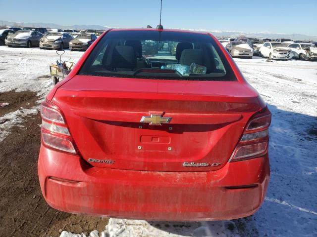 1G1JD5SH9H4132776 - 2017 CHEVROLET SONIC LT RED photo 6