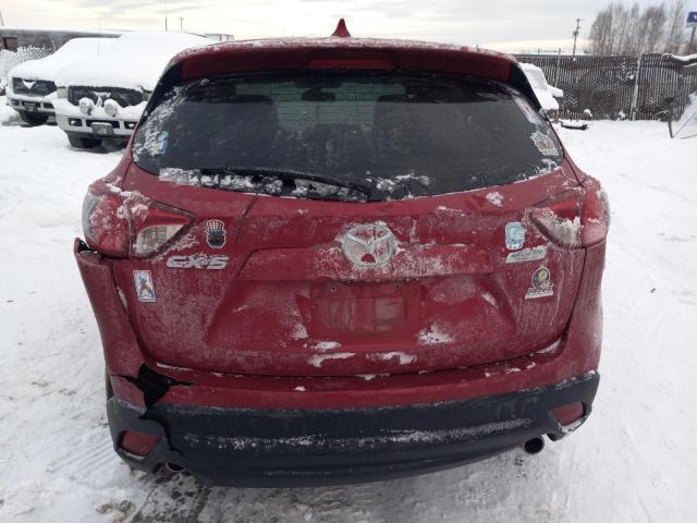 JM3KE2CY0E0318366 - 2014 MAZDA CX-5 TOURING RED photo 6