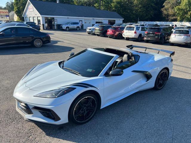 1G1Y82D42L5103957 - 2020 CHEVROLET CORVETTE STINGRAY 3LT WHITE photo 9