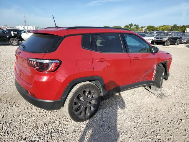 3C4NJCEB5MT526616 - 2021 JEEP COMPASS 80TH EDITION RED photo 3