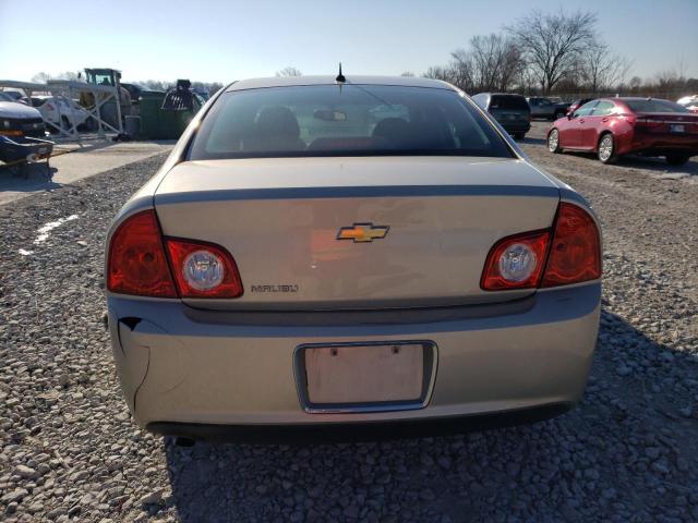 1G1ZB5EB6AF222221 - 2010 CHEVROLET MALIBU LS GOLD photo 6