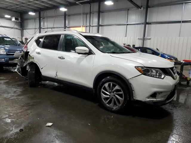 5N1AT2MV7FC861241 - 2015 NISSAN ROGUE S WHITE photo 4