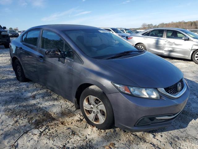 19XFB2F53FE040933 - 2015 HONDA CIVIC LX GRAY photo 4