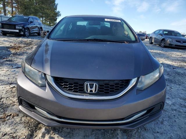 19XFB2F53FE040933 - 2015 HONDA CIVIC LX GRAY photo 5