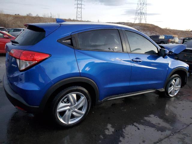 3CZRU6H50LM734762 - 2020 HONDA HR-V EX BLUE photo 3