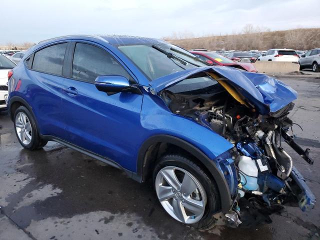 3CZRU6H50LM734762 - 2020 HONDA HR-V EX BLUE photo 4