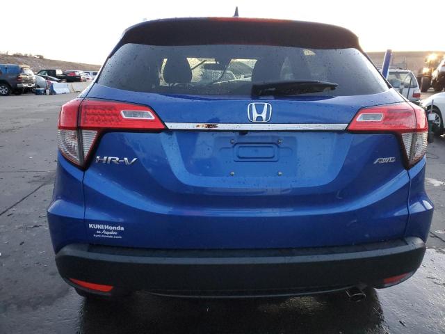 3CZRU6H50LM734762 - 2020 HONDA HR-V EX BLUE photo 6