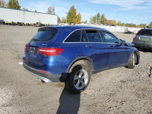 WDC0G4KB7JV064665 - 2018 MERCEDES-BENZ GLC 300 4MATIC BLUE photo 3