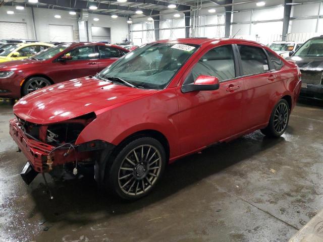 1FAHP3GNXAW189648 - 2010 FORD FOCUS SES RED photo 1