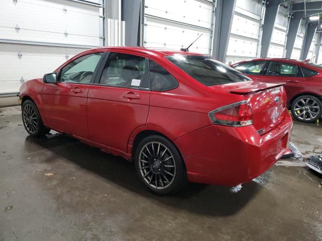 1FAHP3GNXAW189648 - 2010 FORD FOCUS SES RED photo 2