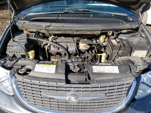 2C4GP44351R422620 - 2001 CHRYSLER TOWN & COU LX GRAY photo 12