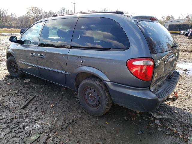 2C4GP44351R422620 - 2001 CHRYSLER TOWN & COU LX GRAY photo 2