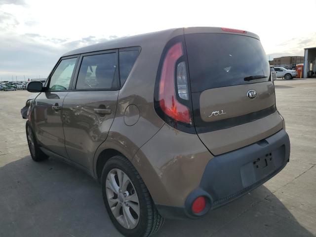 KNDJP3A58F7192411 - 2015 KIA SOUL + TAN photo 2