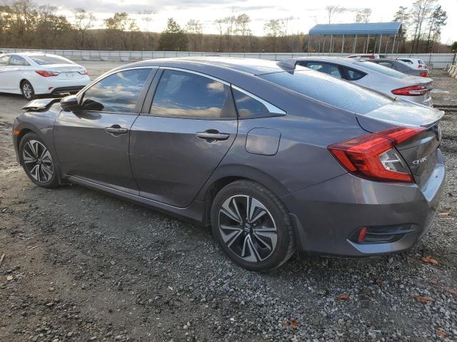 2HGFC1F70HH631271 - 2017 HONDA CIVIC EXL Մոխրագույն լուսանկար 2