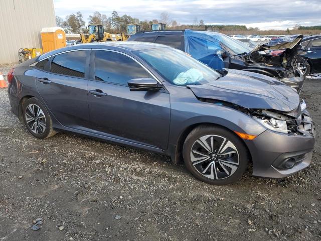 2HGFC1F70HH631271 - 2017 HONDA CIVIC EXL Մոխրագույն լուսանկար 4