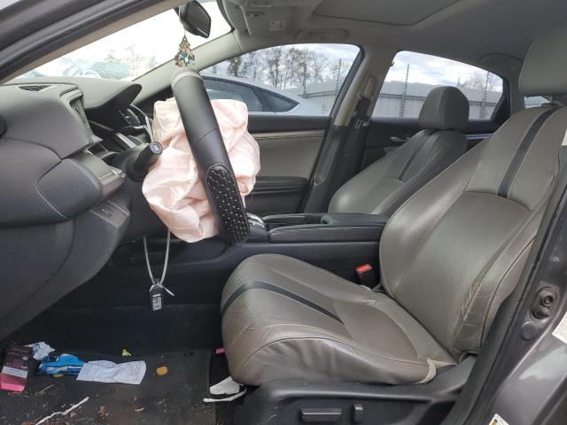 2HGFC1F70HH631271 - 2017 HONDA CIVIC EXL Մոխրագույն լուսանկար 7