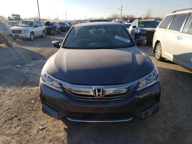 1HGCR2F3XGA186068 - 2016 HONDA ACCORD LX GRAY photo 5