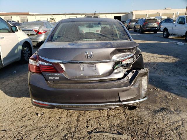 1HGCR2F3XGA186068 - 2016 HONDA ACCORD LX GRAY photo 6