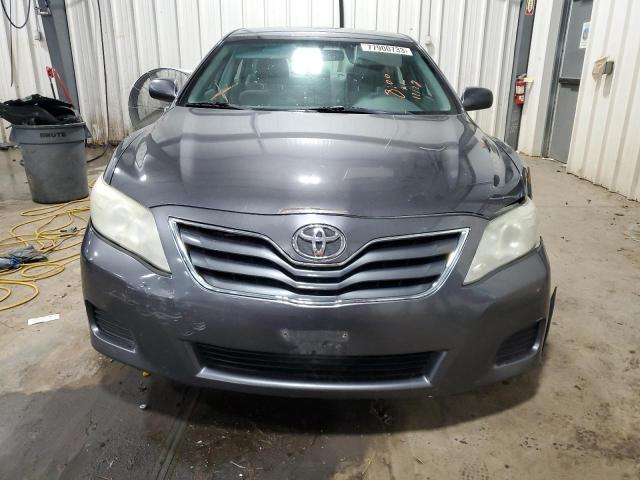 4T4BF3EK6BR179810 - 2011 TOYOTA CAMRY BASE GRAY photo 5