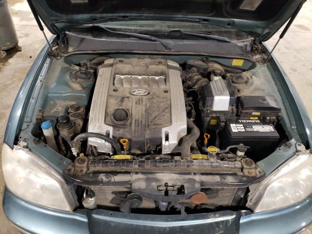 KMHFU45E84A338056 - 2004 HYUNDAI XG 350 GREEN photo 11