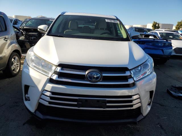 5TDJGRFHXHS021013 - 2017 TOYOTA HIGHLANDER HYBRID WHITE photo 5