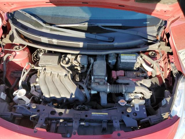 3N1CN7AP8HL812098 - 2017 NISSAN VERSA S BURGUNDY photo 11