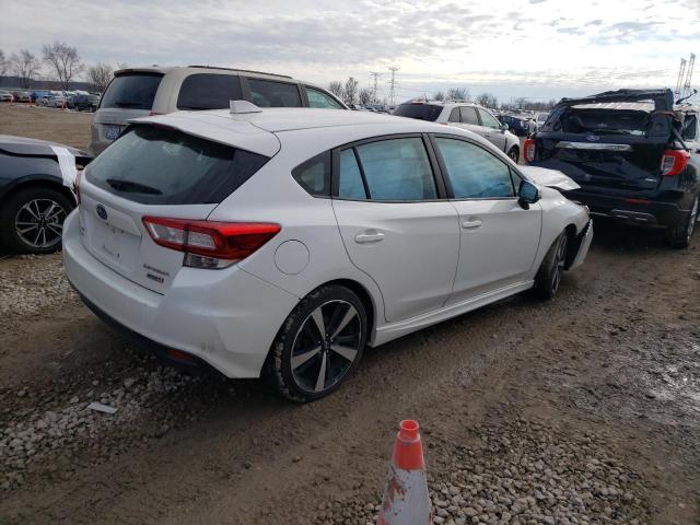 4S3GTAM65K3760842 - 2019 SUBARU IMPREZA SPORT WHITE photo 3