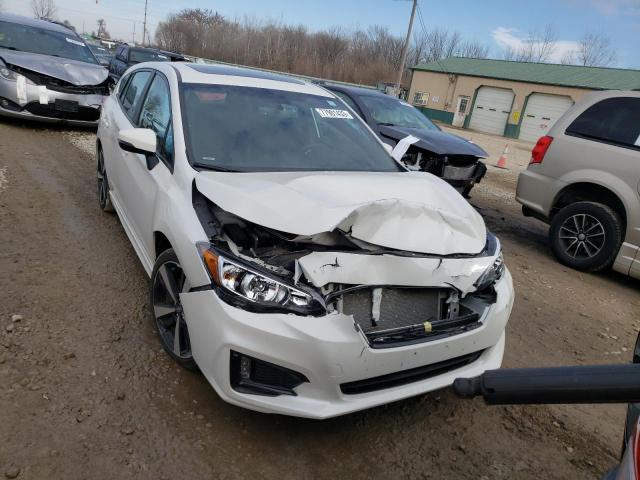 4S3GTAM65K3760842 - 2019 SUBARU IMPREZA SPORT WHITE photo 5