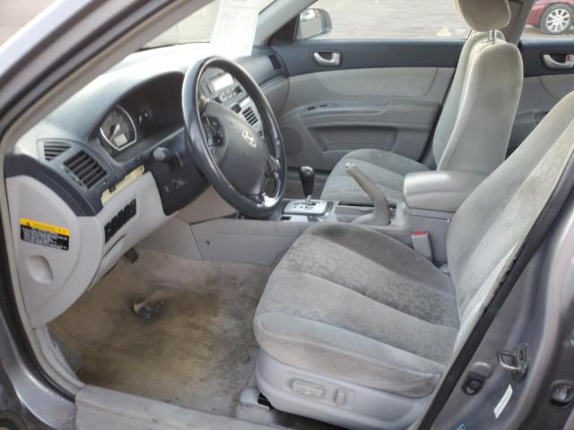 5NPET46C17H274536 - 2007 HYUNDAI SONATA GLS GRAY photo 7